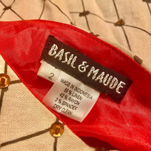 Basil & Maude Skirt Salsa Senorita Spanish Rodeo A-Line Size 2 M1 - Picture 5 of 5